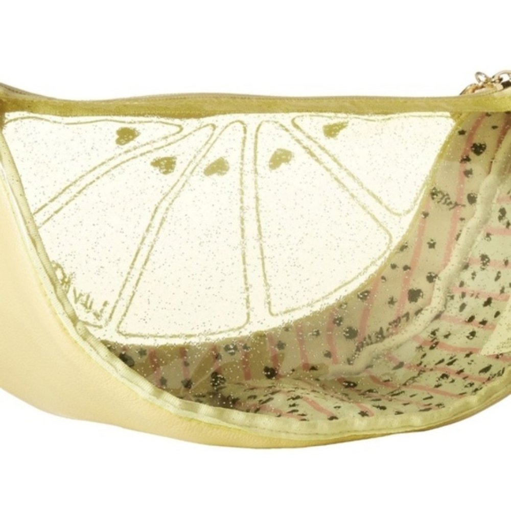 BETSEY JOHNSON KITSCH LEMON SLICE CROSSBODY - Picture 2 of 5
